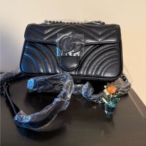 NEW Black Small Shoulder Crossbody Bag Purse